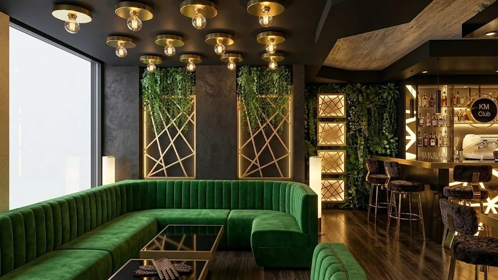 Premium Διακόσμηση All Day Bar Restaurant στη Γερμανία — μπαρ 01